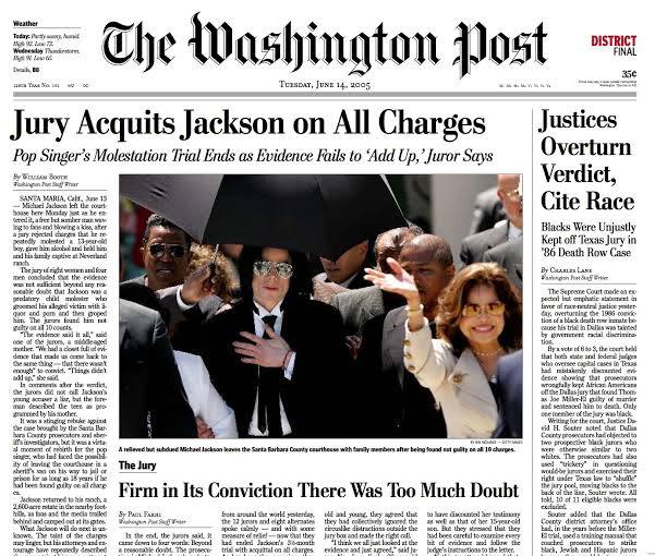 Maykl Jekson ustidan 2005-yildagi sud ishi